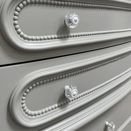 Flora Gray Chest - Ornate Home