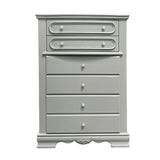 Flora Gray Chest - Ornate Home