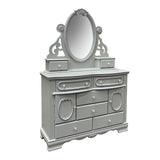 Flora Gray Dresser - Ornate Home