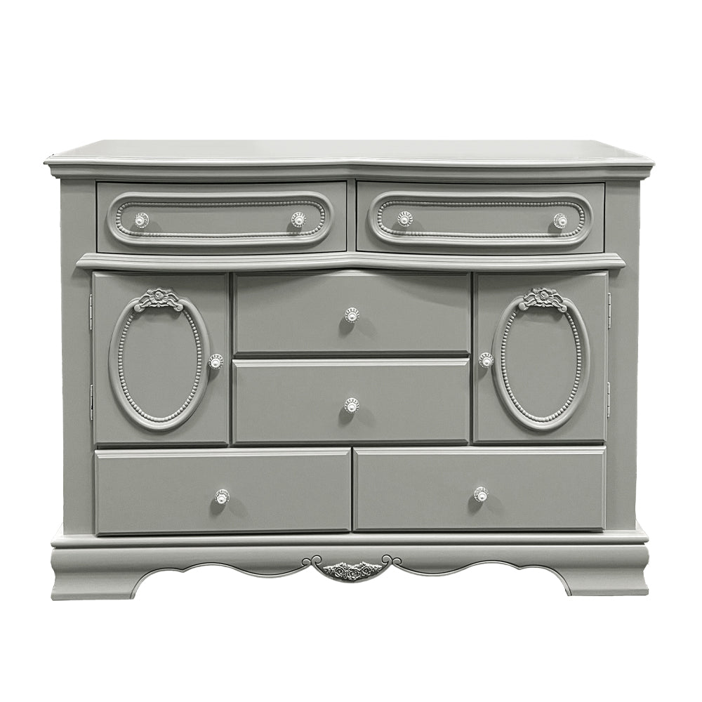 Flora Gray Dresser - Ornate Home