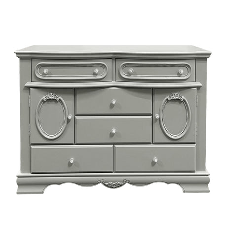 Flora Gray Dresser - Ornate Home