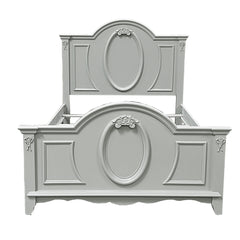 Flora Gray Full Bed - Ornate Home