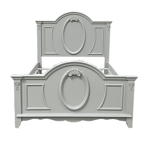 Flora Gray Full Bed - Ornate Home