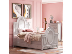 Flora Gray Full Bed - Ornate Home