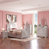 Flora Gray Trundle (Twin) - Ornate Home