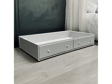 Flora Gray Trundle (Twin) - Ornate Home