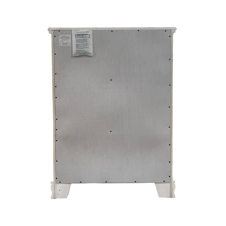 Flora White Chest - Ornate Home