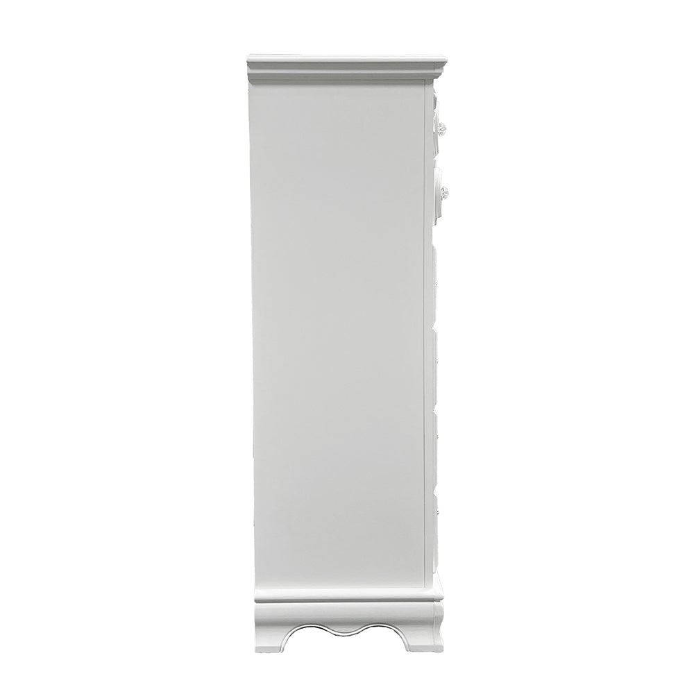 Flora White Chest - Ornate Home