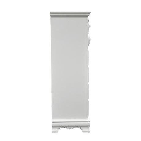 Flora White Chest - Ornate Home