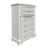 Flora White Chest - Ornate Home