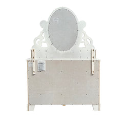 Flora White Dresser - Ornate Home