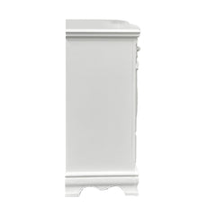 Flora White Dresser - Ornate Home