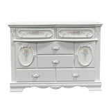 Flora White Dresser - Ornate Home