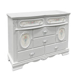 Flora White Dresser - Ornate Home