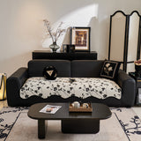Floral Chenille Couch Cover, Non-Slip Sofa Slipcover Protector for Furniture - Ornate Home