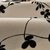 Floral Chenille Couch Cover, Non-Slip Sofa Slipcover Protector for Furniture - Ornate Home