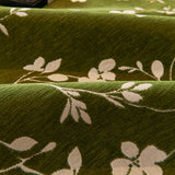 Floral Chenille Couch Cover, Non-Slip Sofa Slipcover Protector for Furniture - Ornate Home