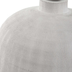 Floreana White Medium Vase - Ornate Home