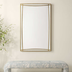 Florence Antique Gold Mirror - Ornate Home
