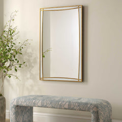 Florence Antique Gold Mirror - Ornate Home