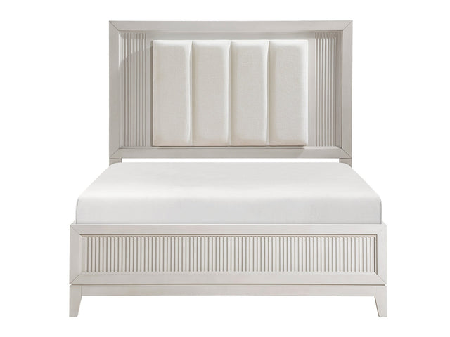 Florence Antique White California King Bed - Ornate Home