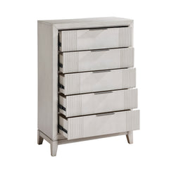 Florence Antique White Chest - Ornate Home