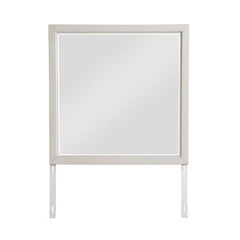 Florence Antique White Mirror - Ornate Home