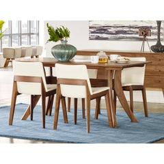 Florence Brown Small Dining Table - Ornate Home
