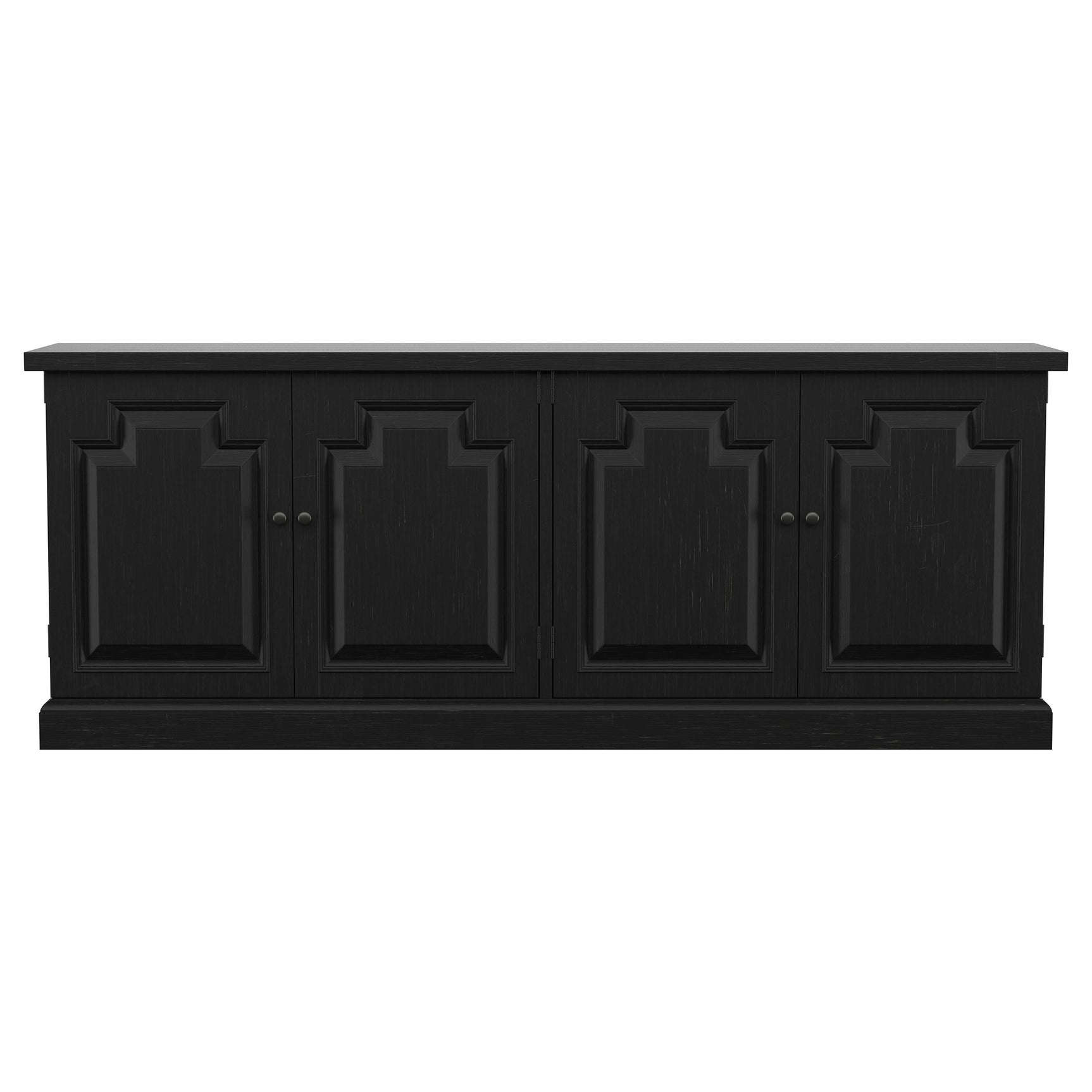 Florence Distressed Black Sideboard - Ornate Home