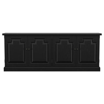 Florence Distressed Black Sideboard - Ornate Home