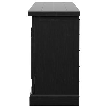 Florence Distressed Black Sideboard - Ornate Home