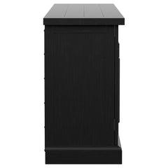 Florence Distressed Black Sideboard - Ornate Home