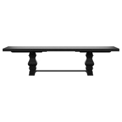 Florence Grey 7-piece 126-inch Extension Dining Table Set - Ornate Home