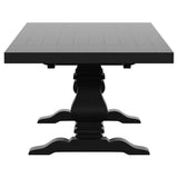 Florence Grey 7-piece 126-inch Extension Dining Table Set - Ornate Home