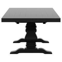 Florence Grey 7-piece 126-inch Extension Dining Table Set - Ornate Home