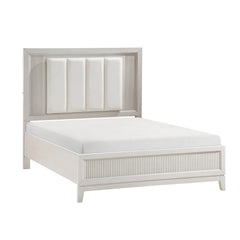 Florence Ivory Queen Bed - Ornate Home