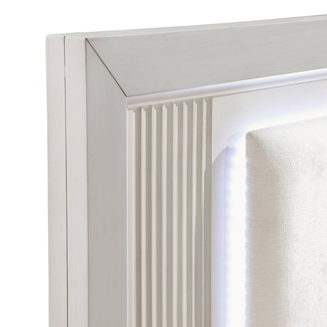 Florence Ivory Queen Bed - Ornate Home