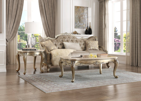 Florentina Gold Cocktail Table - Ornate Home