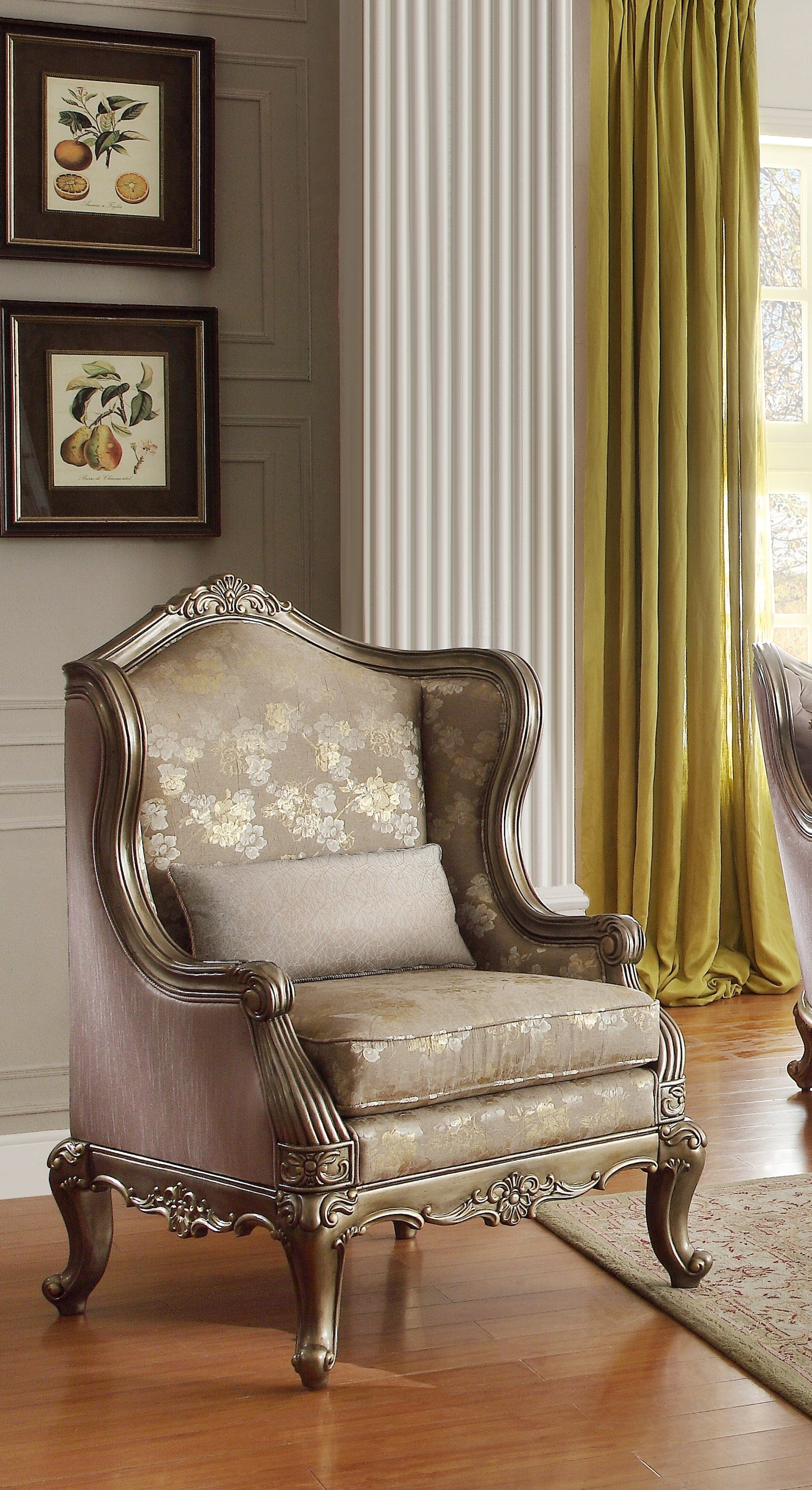Florentina Taupe Chair - Ornate Home