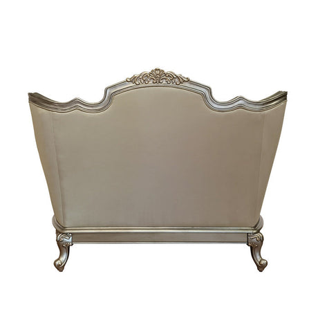 Florentina Taupe Loveseat - Ornate Home