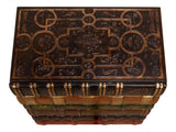Florentine Multi Color Books Chairside Chest - Ornate Home