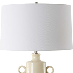 Florero Pale Yellow Table Lamp - Ornate Home