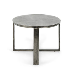 Flores Gray Oval Coffee Table - Ornate Home