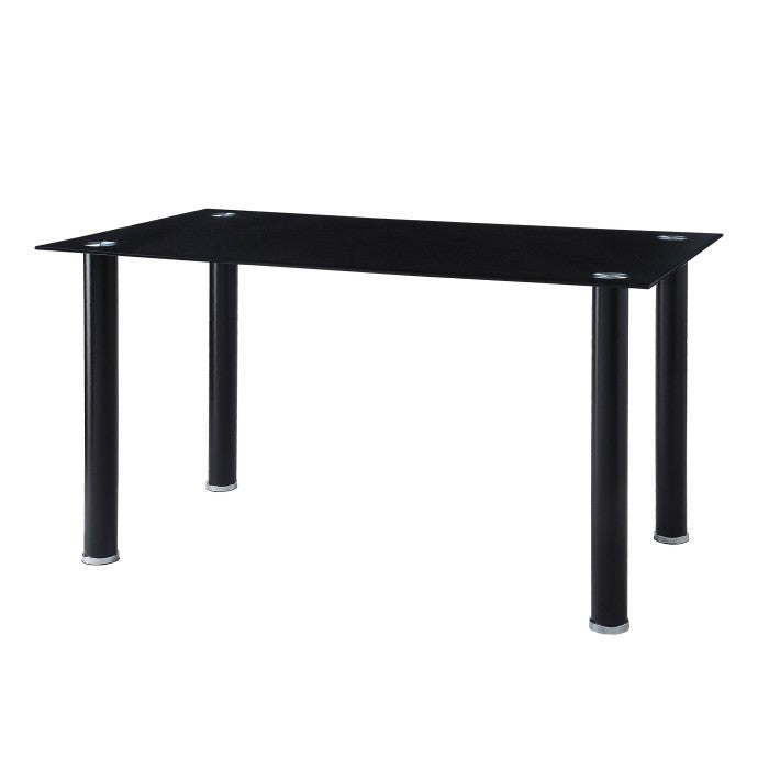Florian Black Metal Dining Table - Ornate Home