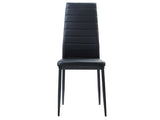 Florian Black Side Chair (Set of 2) - Ornate Home