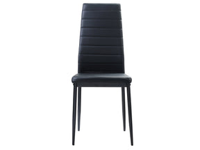 Florian Black Side Chair (Set of 2) - Ornate Home