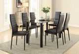 Florian Black Side Chair (Set of 2) - Ornate Home