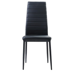 Florian Black Side Chair (Set of 2) - Ornate Home