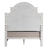 Florian Gray/Antique White Queen Bed - Ornate Home