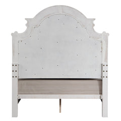 Florian Gray/Antique White Queen Bed - Ornate Home